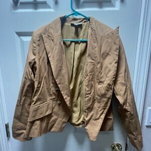 Women's Tan Blazer